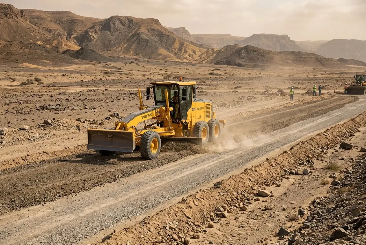 Graded Road Construction and Re-sheeting